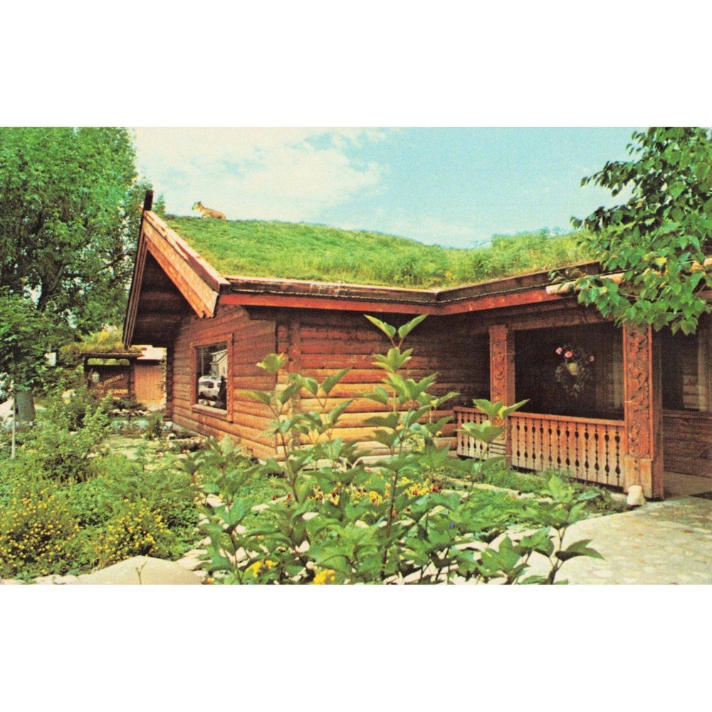 Al Johnsons Swedish Restaurant Sister Bay Door County Wisconsin Postcard VG+ - Picture 1 of 2